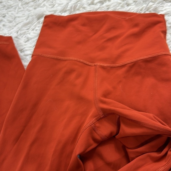 Lululemon Wunder Train High-Rise Tight 25" Aztec Brick - Picture 2 of 6